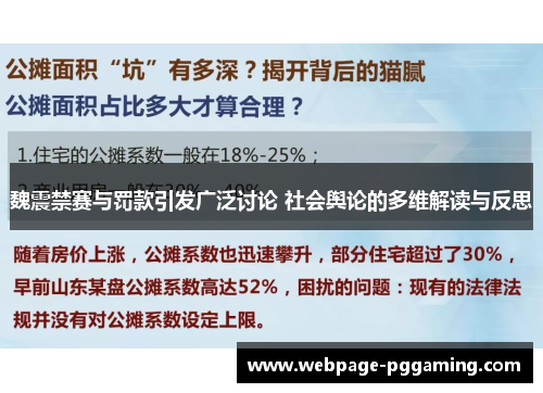 魏震禁赛与罚款引发广泛讨论 社会舆论的多维解读与反思